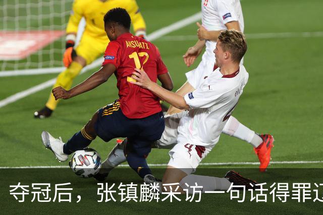 夺冠后，张镇麟采访一句话得罪辽宁，辽蜜：有本事到四川证明价值